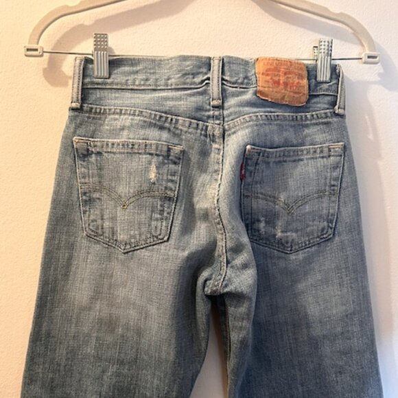 Free People Levi's RIALTO Jean Project The Evie Patchwork Butterfly Jean NEW 26 - Picture 13 of 16